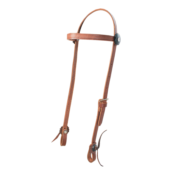 Cabezada de Piel Charra Lisa