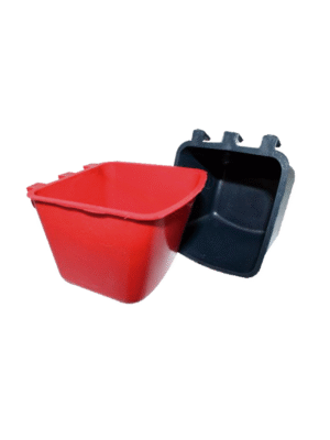 Comedero Cuadrado para Gallo 3 Orejas