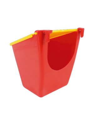 Comedero Cuadrado con Tapa