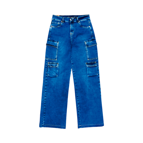 Jeans de Dama Tipo Cargo