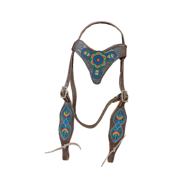 Cabezada Estilo Huichol