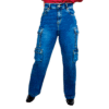 Jeans de Dama Tipo Cargo
