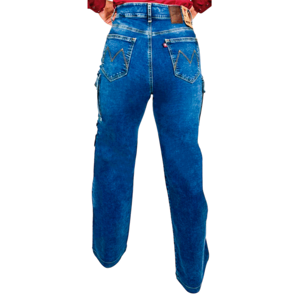 Jeans de Dama Tipo Cargo