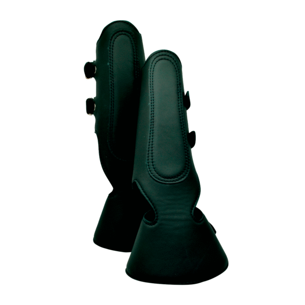 Protectores de 2 Piezas Tipo Campana de Piel Negra