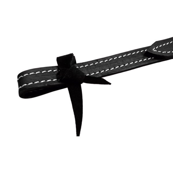 Cabezada de Vaqueta 1 Oreja Negra