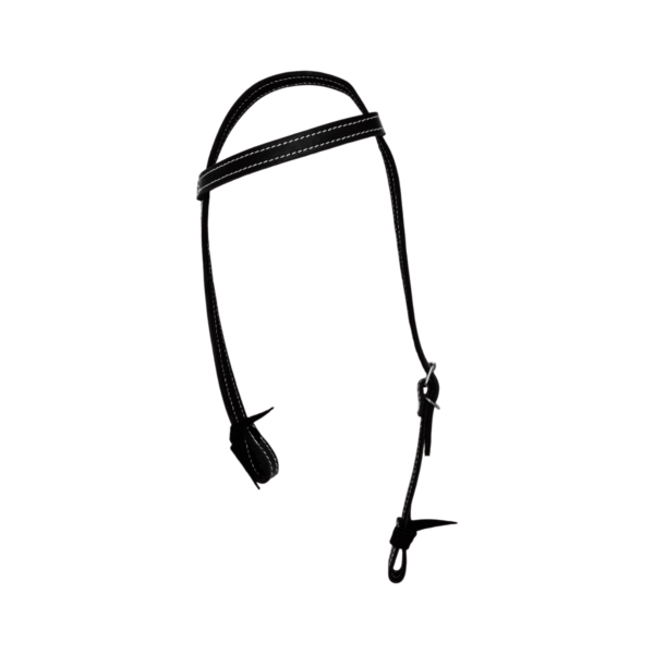 Cabezada de Vaqueta 1 Oreja Negra