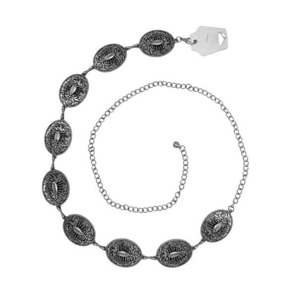 Cinturon de Cadena Medallon con Diseños Variados