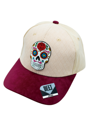 Gorra de Pana con Diseños Variados