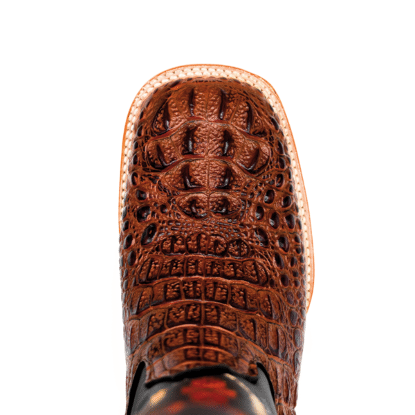 Bota Grabado Exotico Cocodrilo