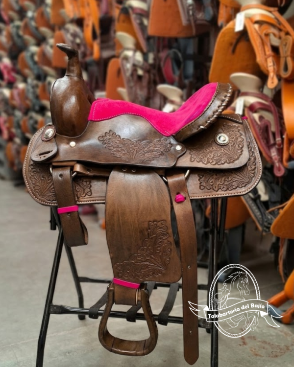 Montura Texana de Dama Fuste 15