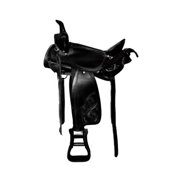 Montura Texana de Lazo Cincelada