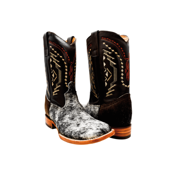 Bota Genuina Pelo de Vaca