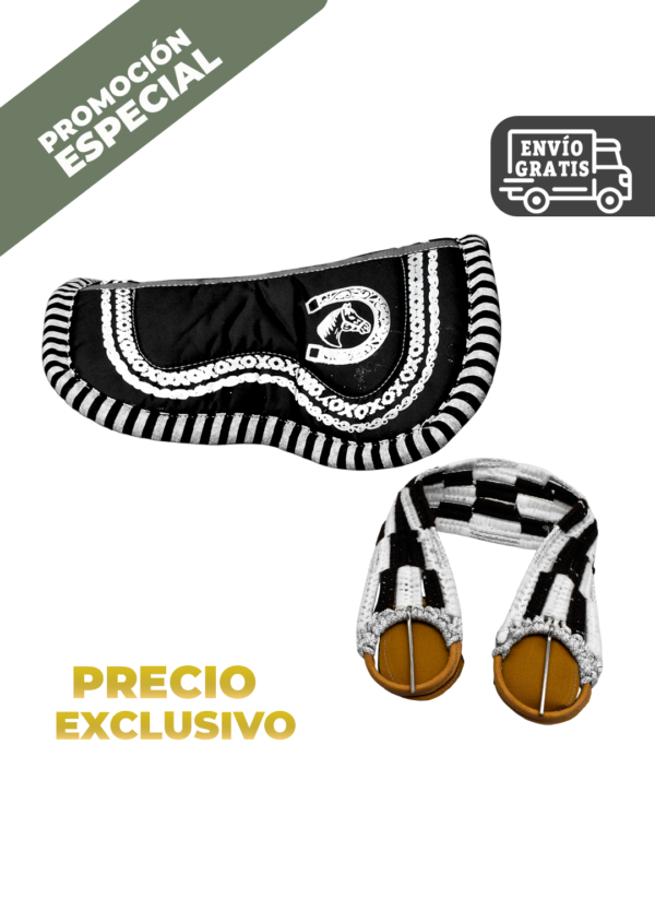 CONJUNTO CARONA CHARRA MAS CINCHO