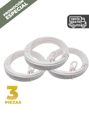 CONJUNTO SOGA PARA LAZAR BLANCA