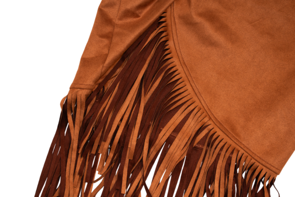 FALDA LARGA CON FLECOS