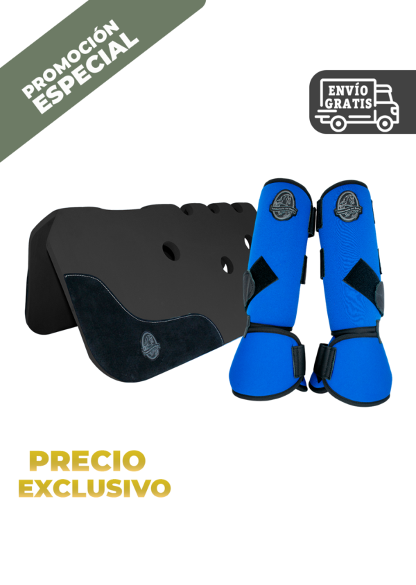 CONJUNTO PROTECTORES MAS CARONA DE NEOPRENO
