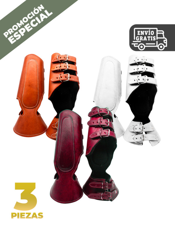 CONJUNTO PROTECTORES DE PIEL TIPO CAMPANA