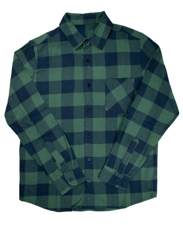 CAMISA DE CUADROS FRANEL