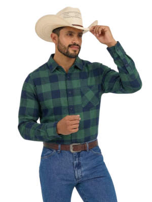 CAMISA DE CUADROS FRANEL