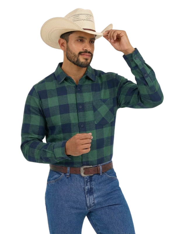 CAMISA DE CUADROS FRANEL