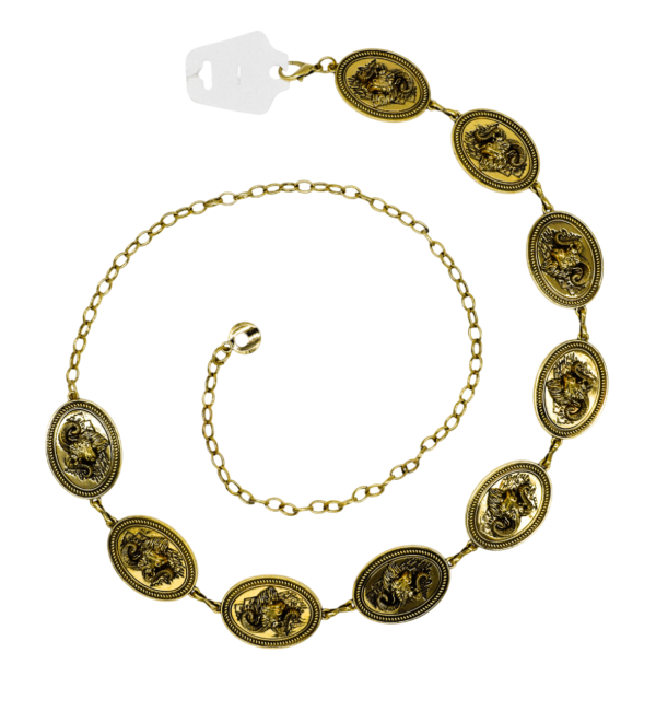 Cinturón cadena medallon de diseños varios