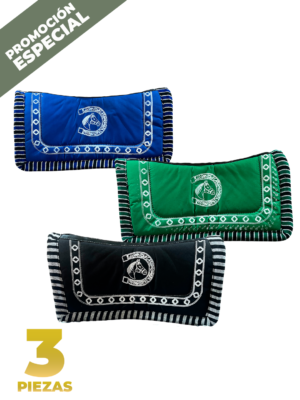 CONJUNTO CARONAS CHARRAS CUADRADAS