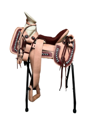 MONTURA VAQUETA REDONDA TRENZADA