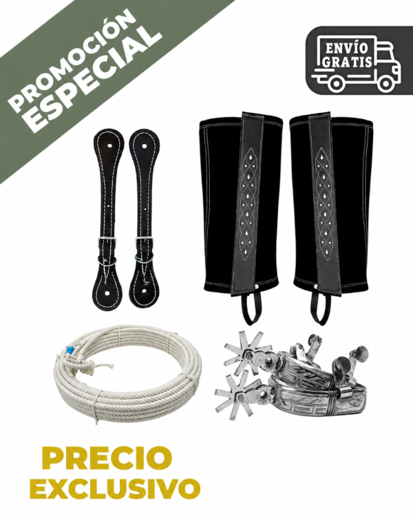 CONJUNTO POLAINAS DE CARNAZA